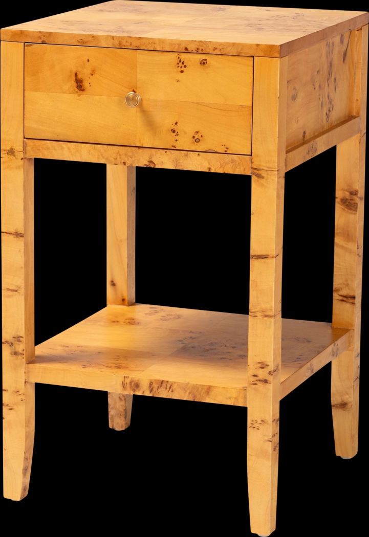 Chandelle Brown Nightstand - Thumbnail - Image 1