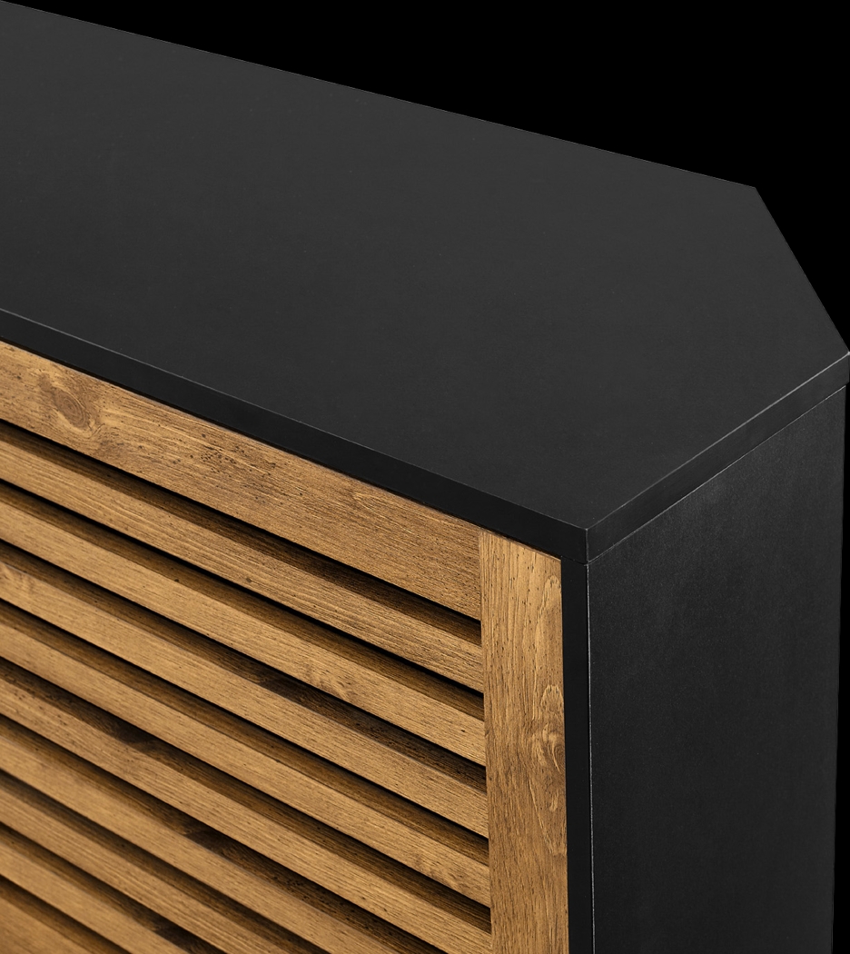 Chaningwood Black 44 in. Console - Thumbnail - Image 5