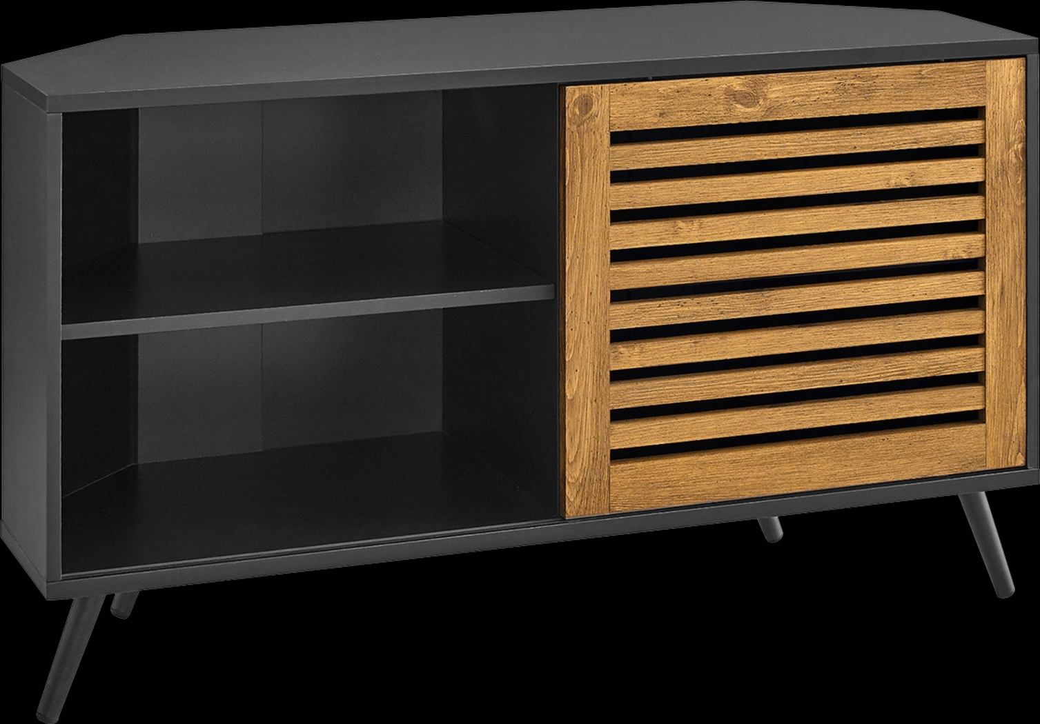 Chaningwood Black 44 in. Console - Thumbnail - Image 1