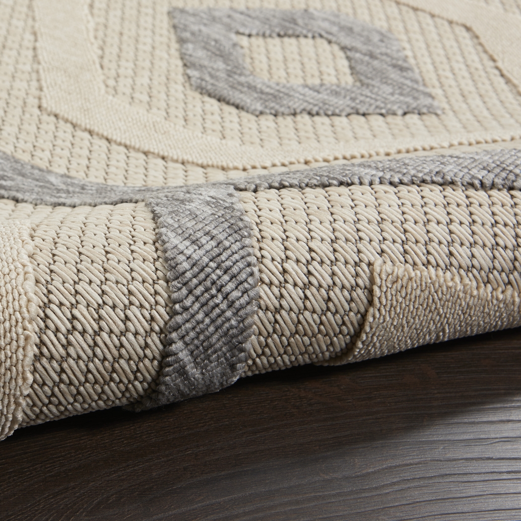 Chanley Cream 5' x 7' Indoor/Outdoor Rug - Thumbnail - Image 5