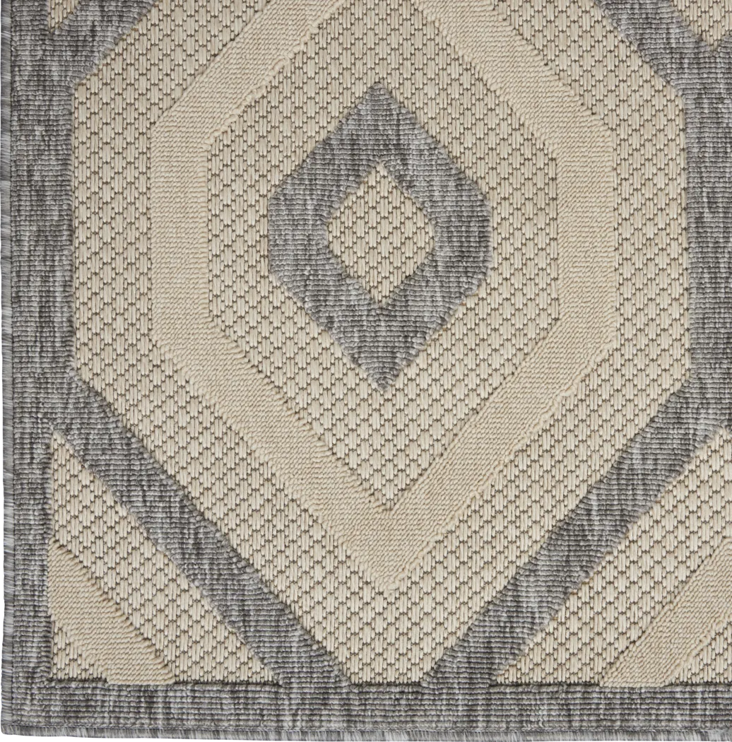 Chanley Cream 8' x 10' Indoor/Outdoor Rug - Thumbnail - Image 2