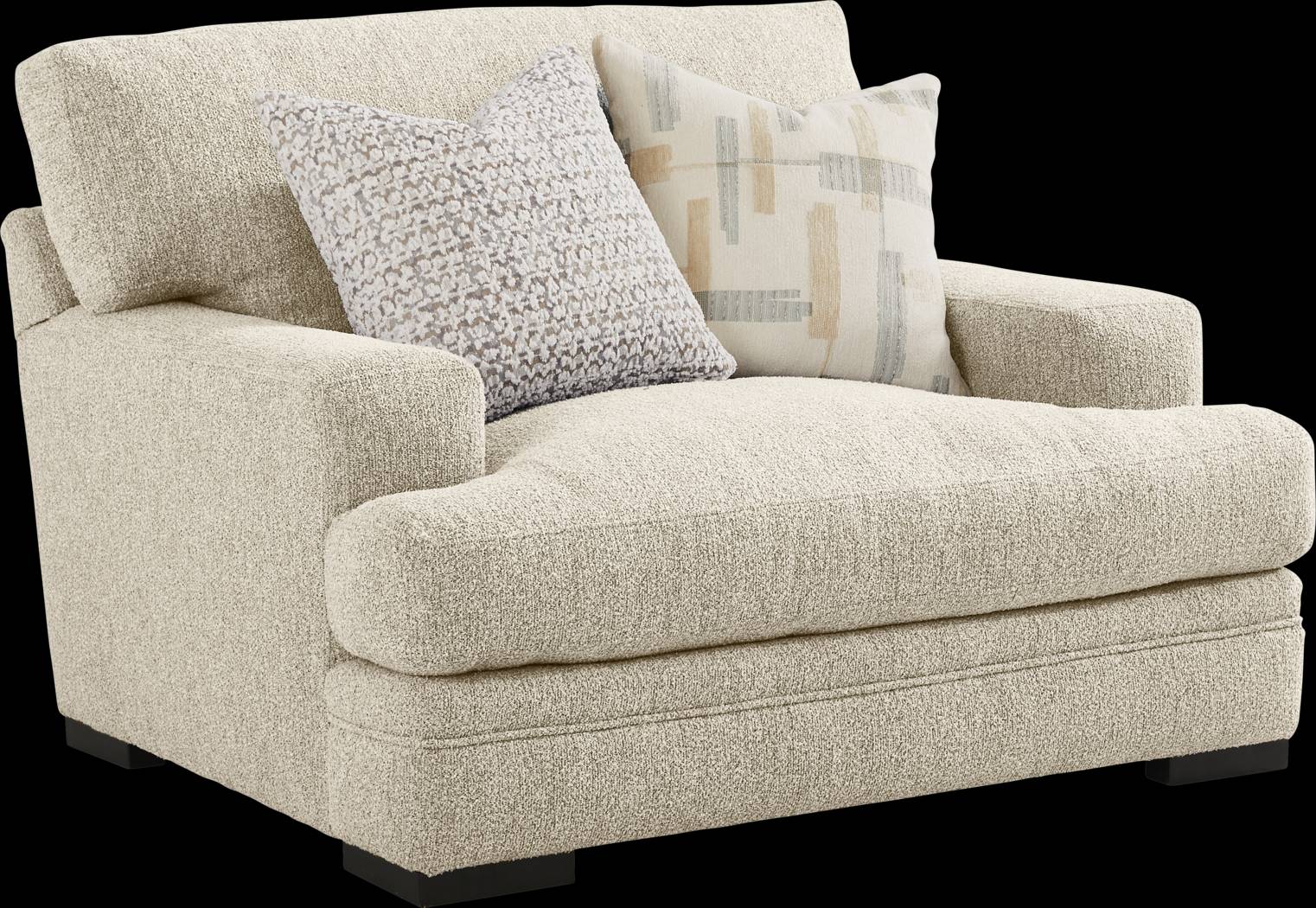 Channel Park Oatmeal Chair - Thumbnail - Image 1