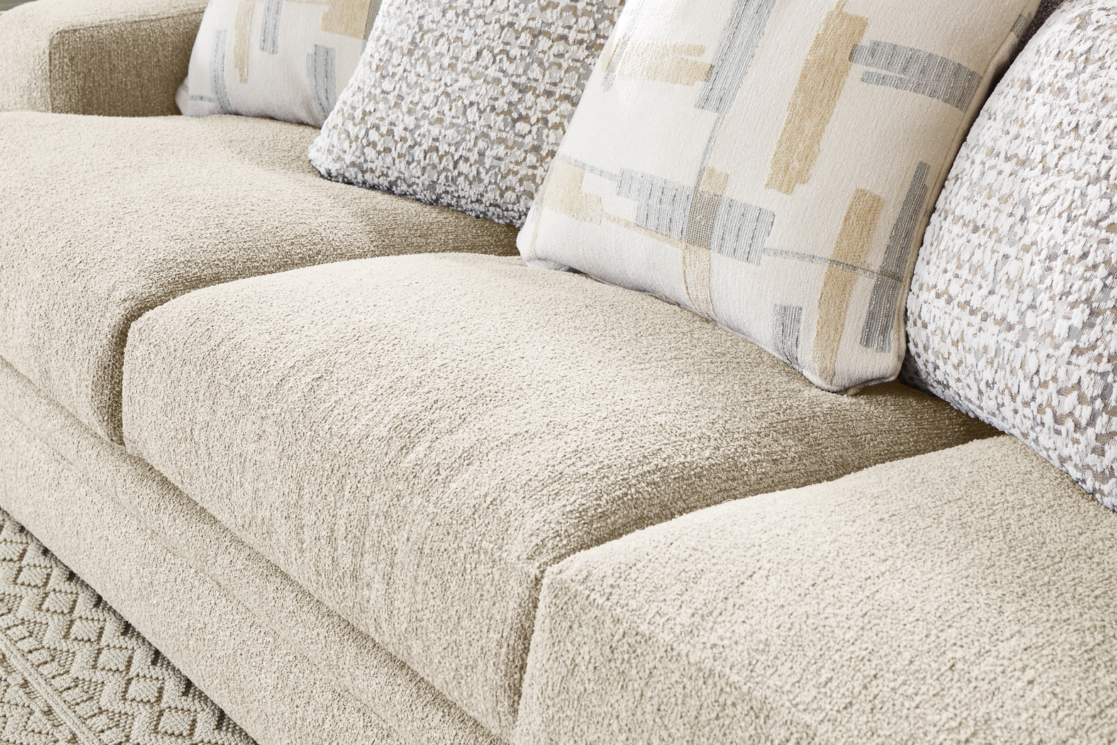 Channel Park Oatmeal 5 Pc Living Room - Thumbnail - Image 6