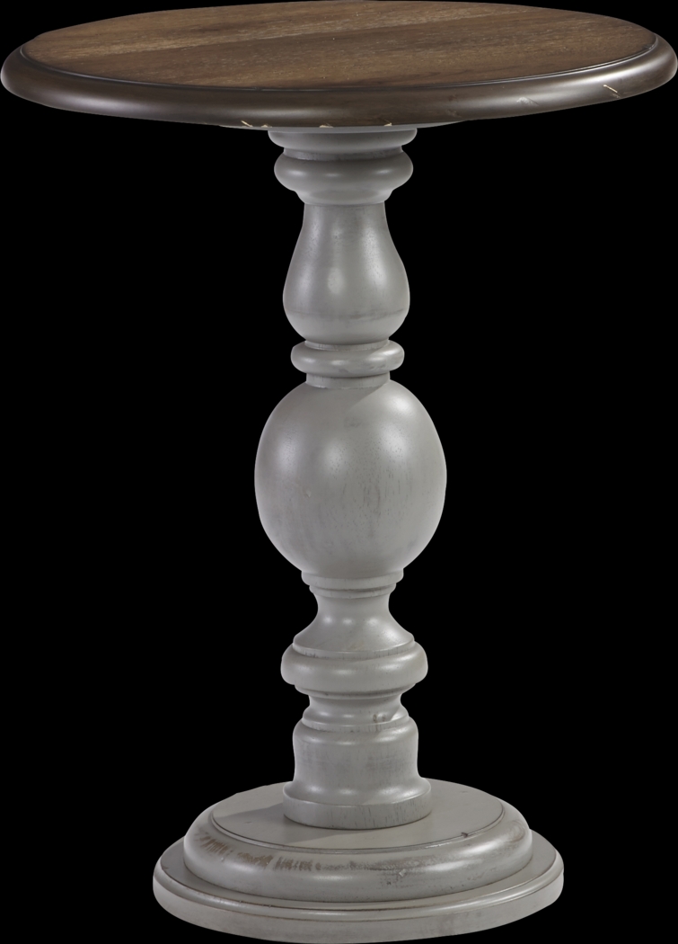 Chanson Gray End Table - Thumbnail - Image 1