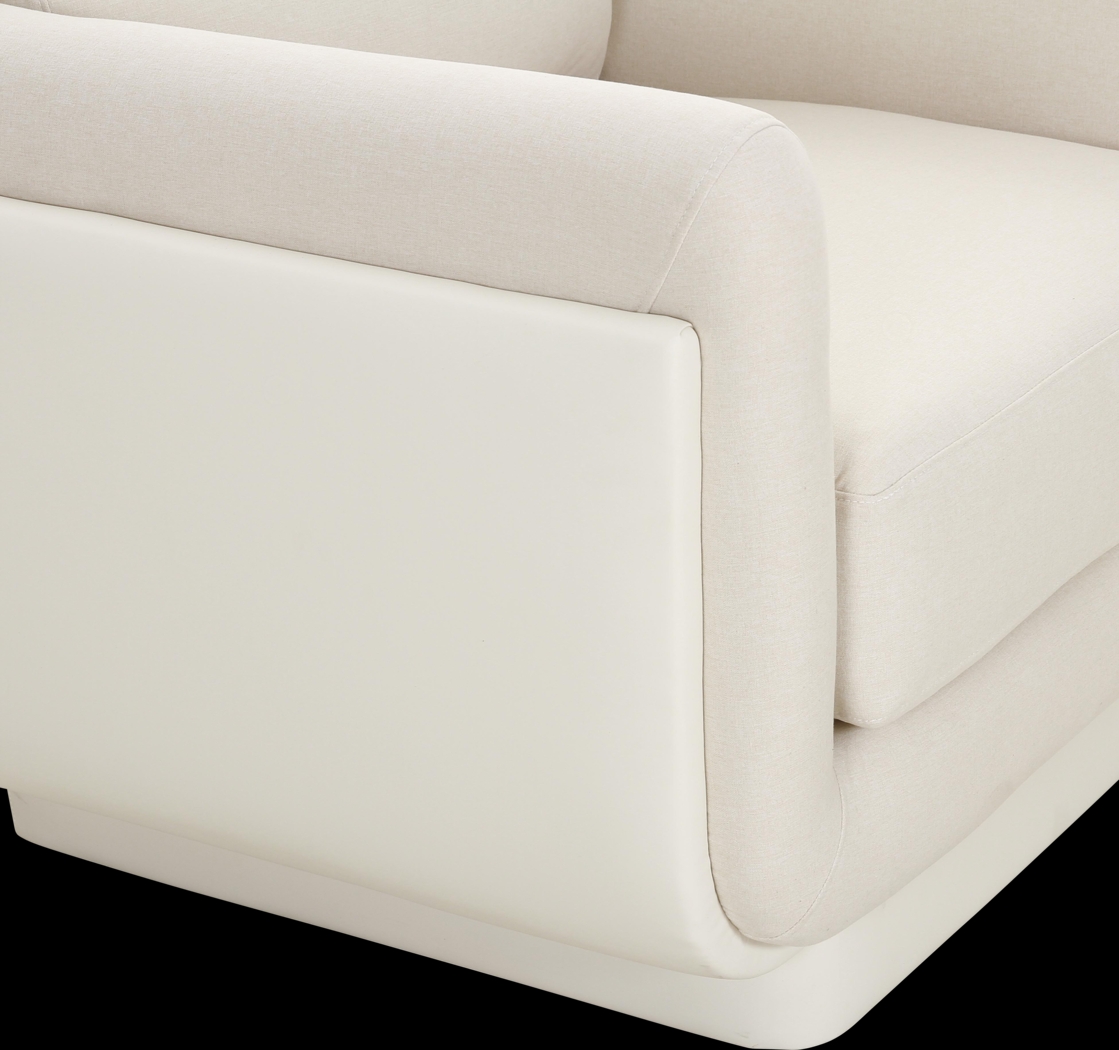 Chantclair Cream Accent Chair - Thumbnail - Image 5