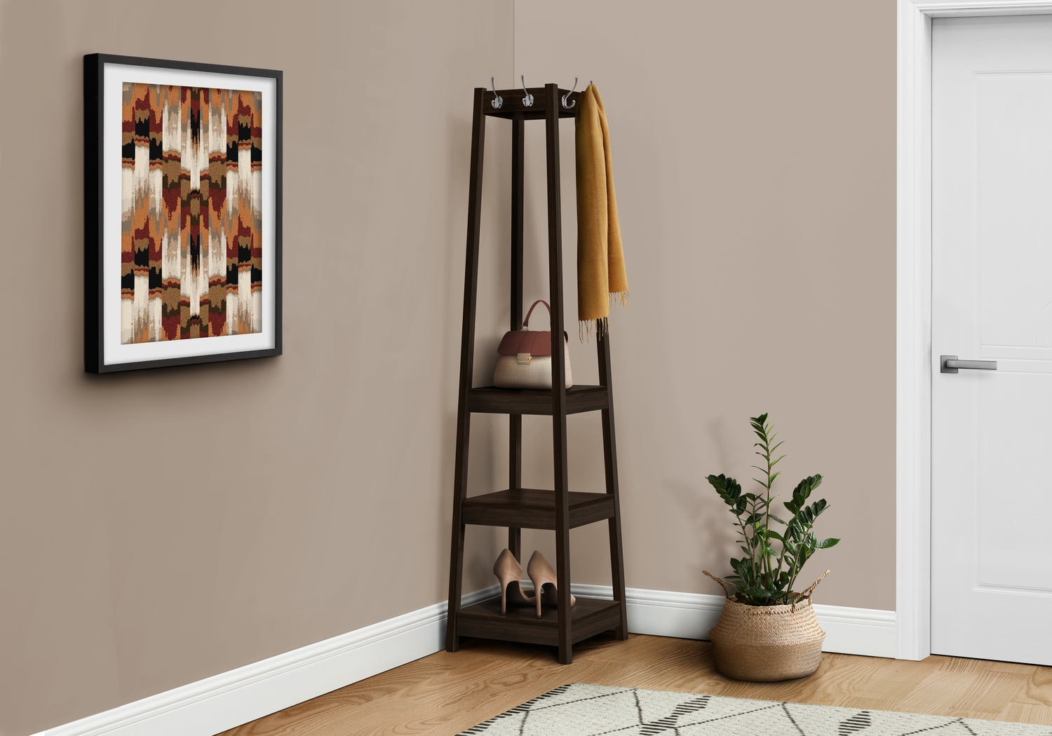 Chantemar Espresso Hall Tree - Thumbnail - Image 3