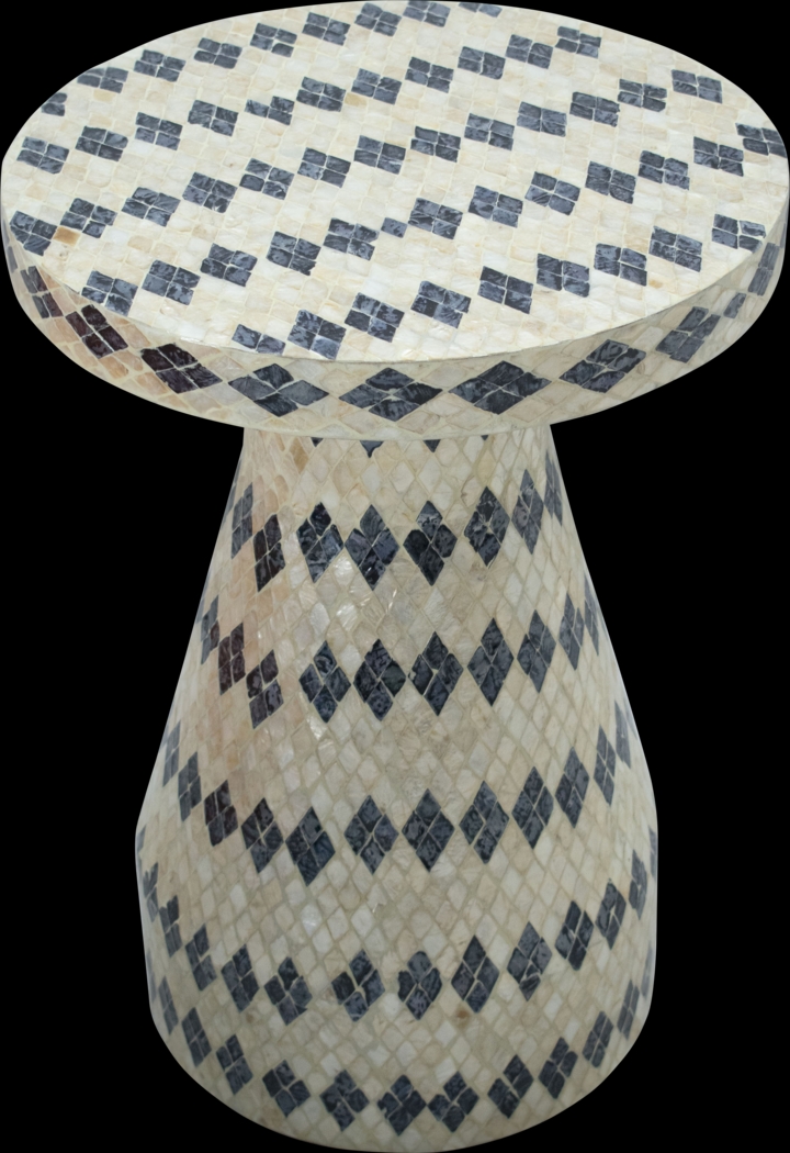 Chanticlar Cream End Table - Thumbnail - Image 4