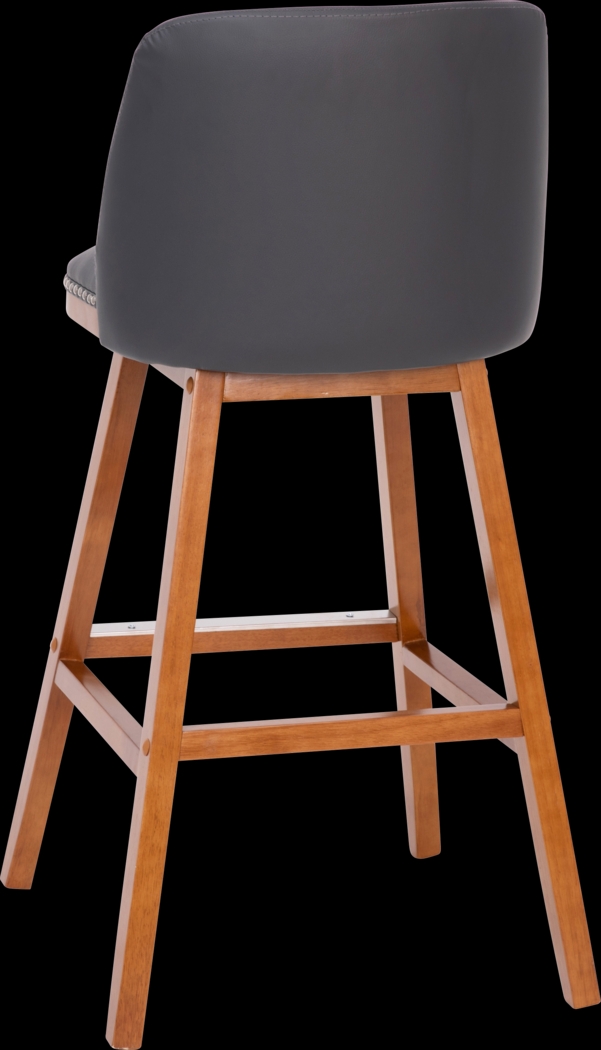 Chanticleer Dark Gray Barstool, Set of 2 - Thumbnail - Image 7
