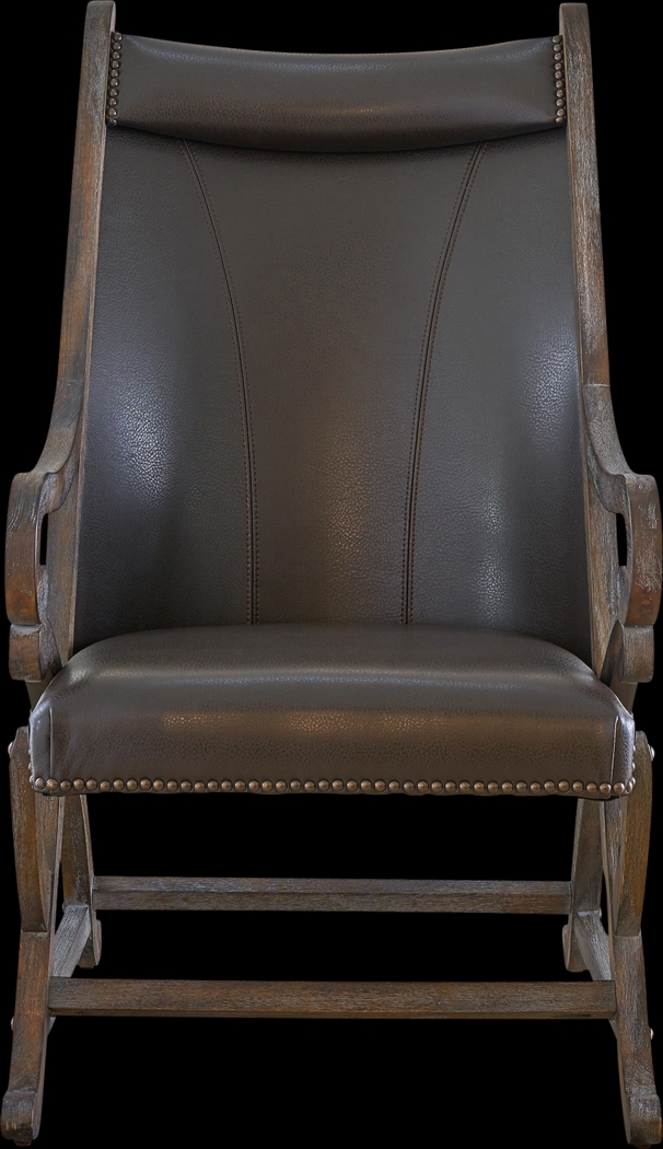 Chanticleer Gray Accent Chair & Ottoman - Thumbnail - Image 4