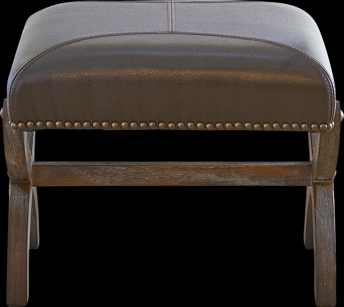 Chanticleer Gray Accent Chair & Ottoman - Thumbnail - Image 5