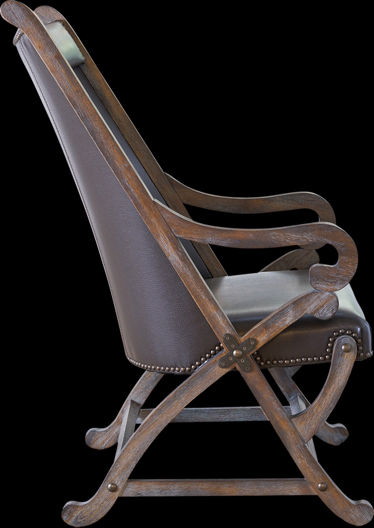 Chanticleer Gray Accent Chair & Ottoman - Thumbnail - Image 6