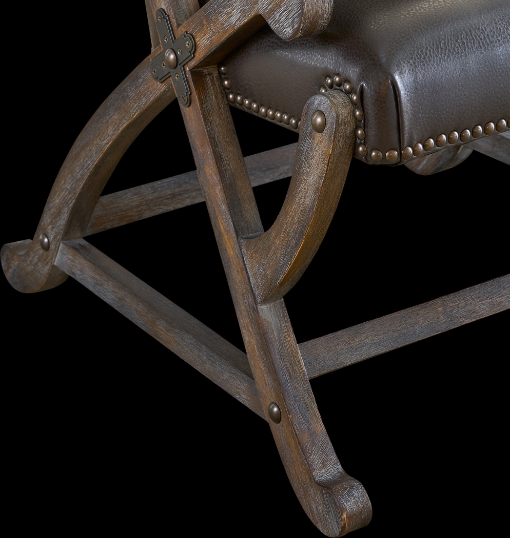 Chanticleer Gray Accent Chair & Ottoman - Thumbnail - Image 9