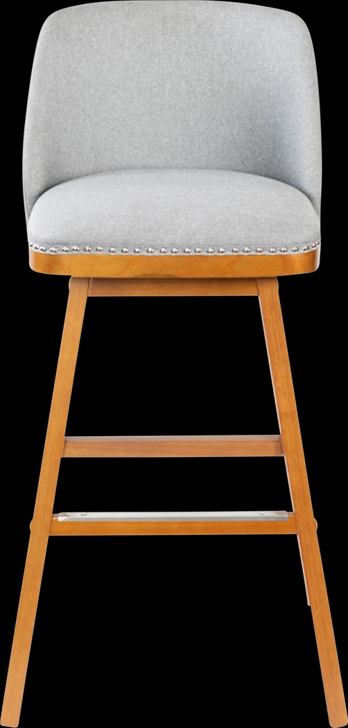 Chanticleer Gray Barstool, Set of 2 - Thumbnail - Image 6