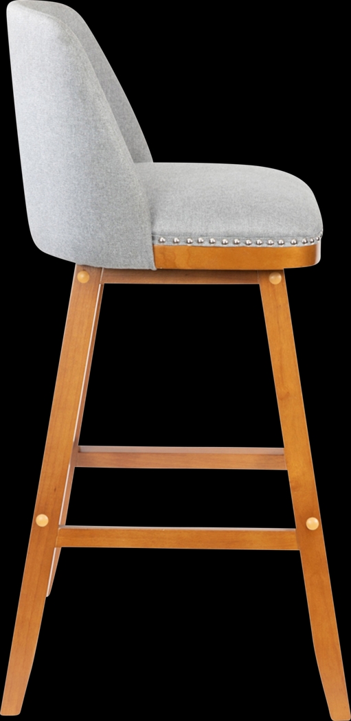Chanticleer Gray Barstool, Set of 2 - Thumbnail - Image 8