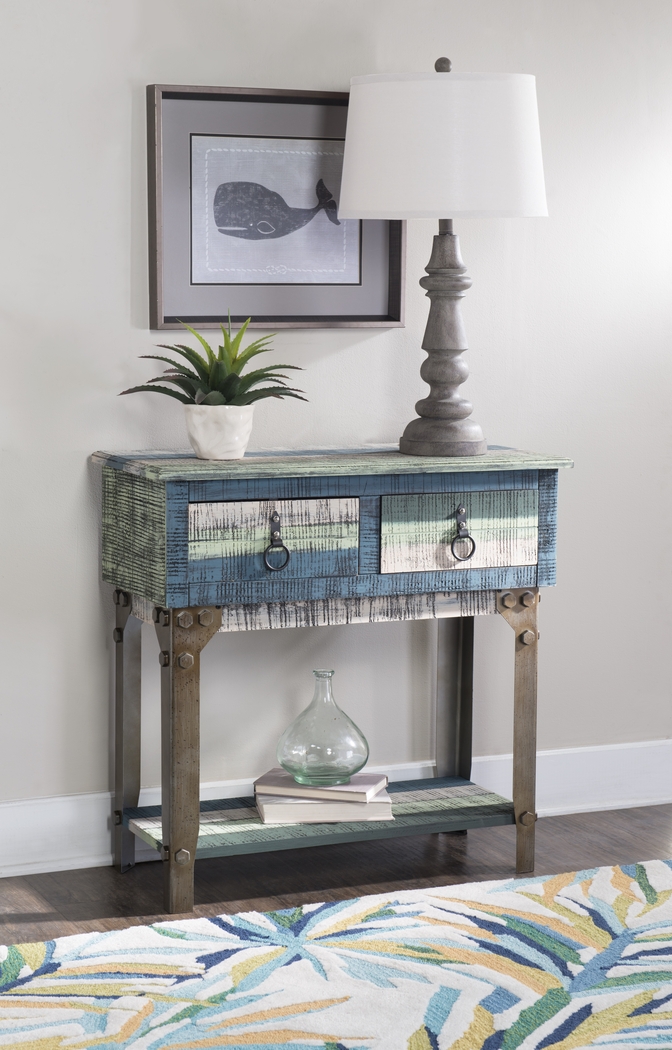 Chantrea Brown Accent Table - Thumbnail - Image 3