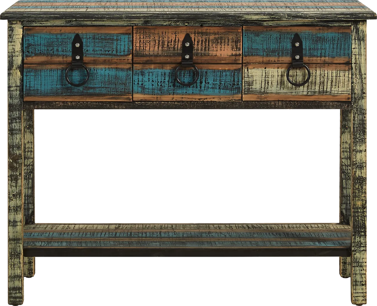 Chantrea Brown Sofa Table - Thumbnail - Image 2