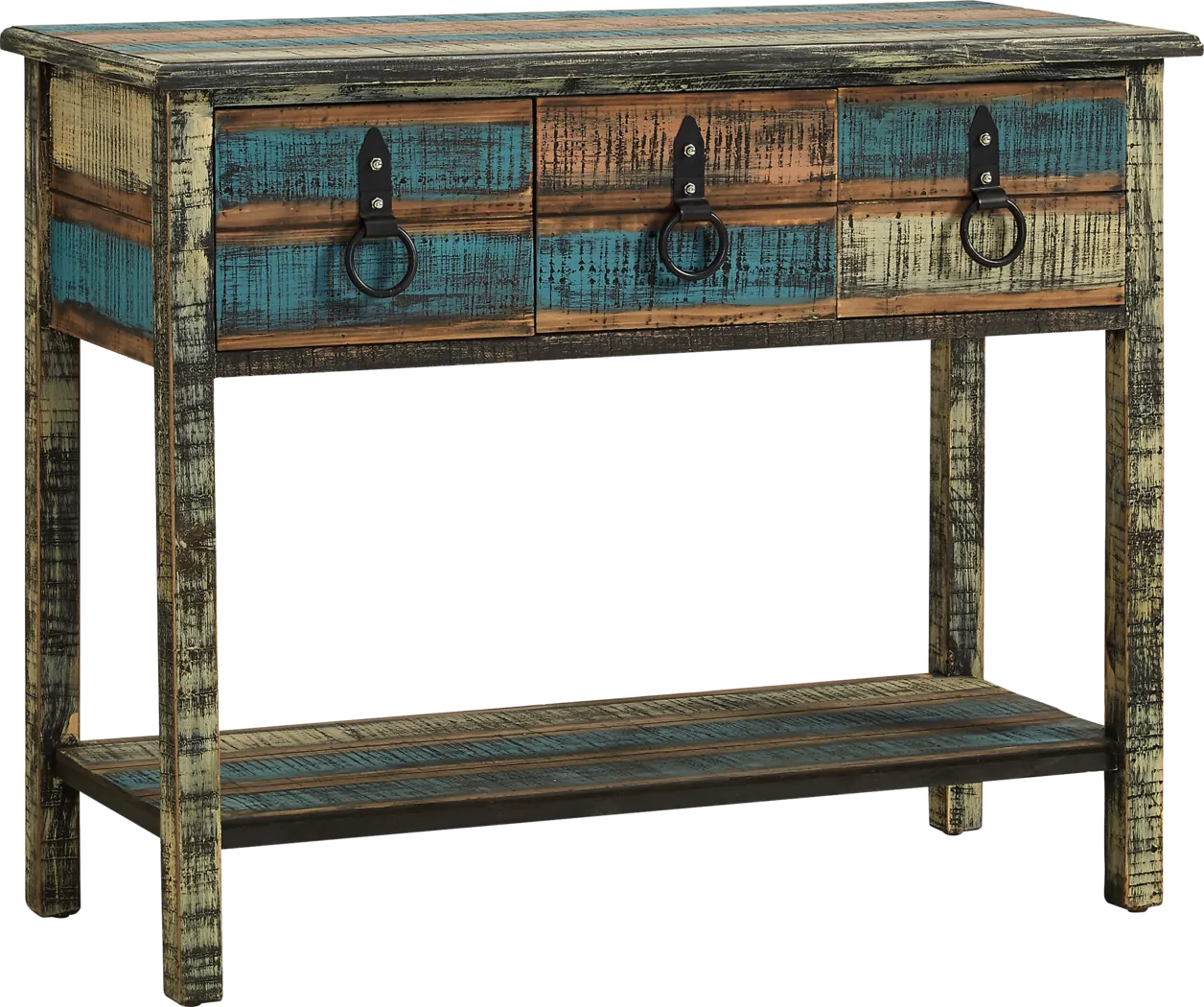 Chantrea Brown Sofa Table - Thumbnail - Image 1