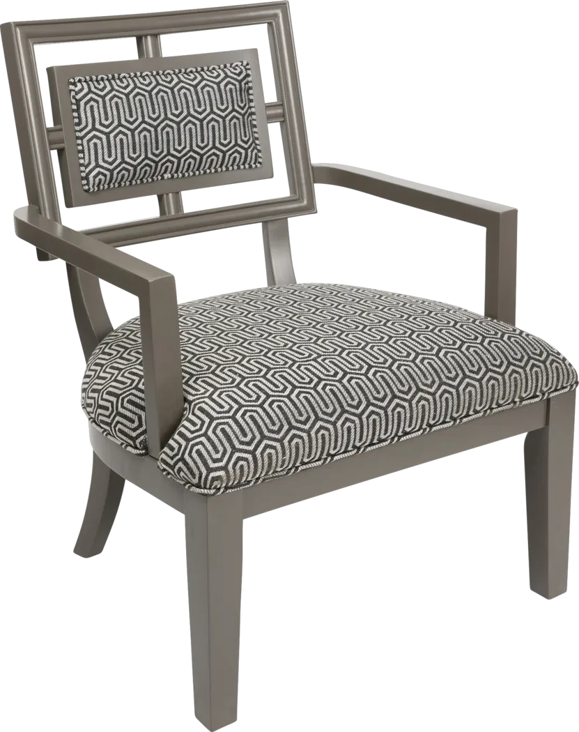 Chantry Gray Accent Chair - Thumbnail - Image 1