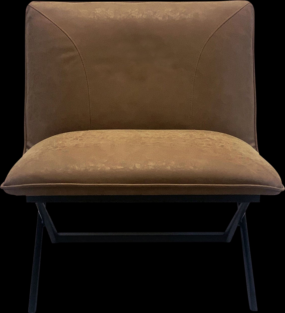 Chaodus Brown Accent Chair - Thumbnail - Image 1