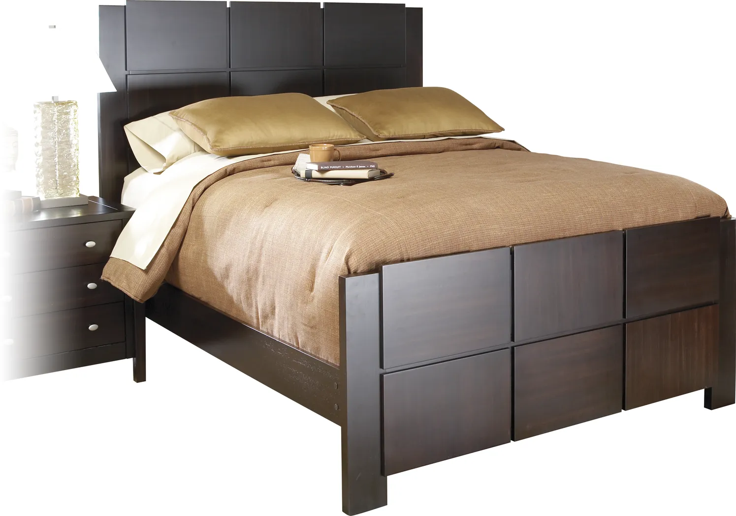 Chaplin 3 Pc Queen Bed - Thumbnail - Image 1