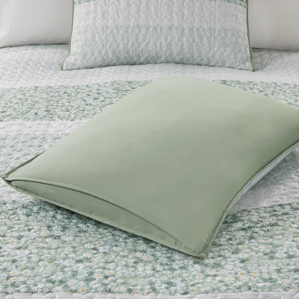 Chapote Green 4 Pc King/California King Quilt Set - Thumbnail - Image 7