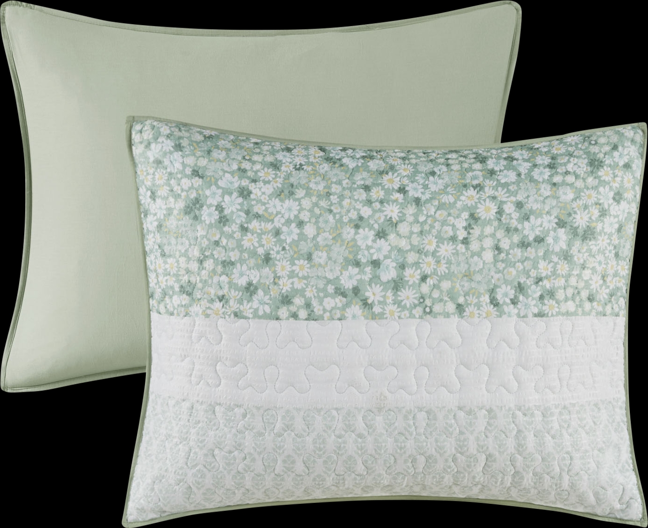 Chapote Green 4 Pc King/California King Quilt Set - Thumbnail - Image 9