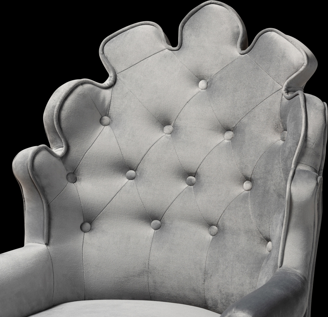 Charboonet Gray Barstool, Set of 2 - Thumbnail - Image 4