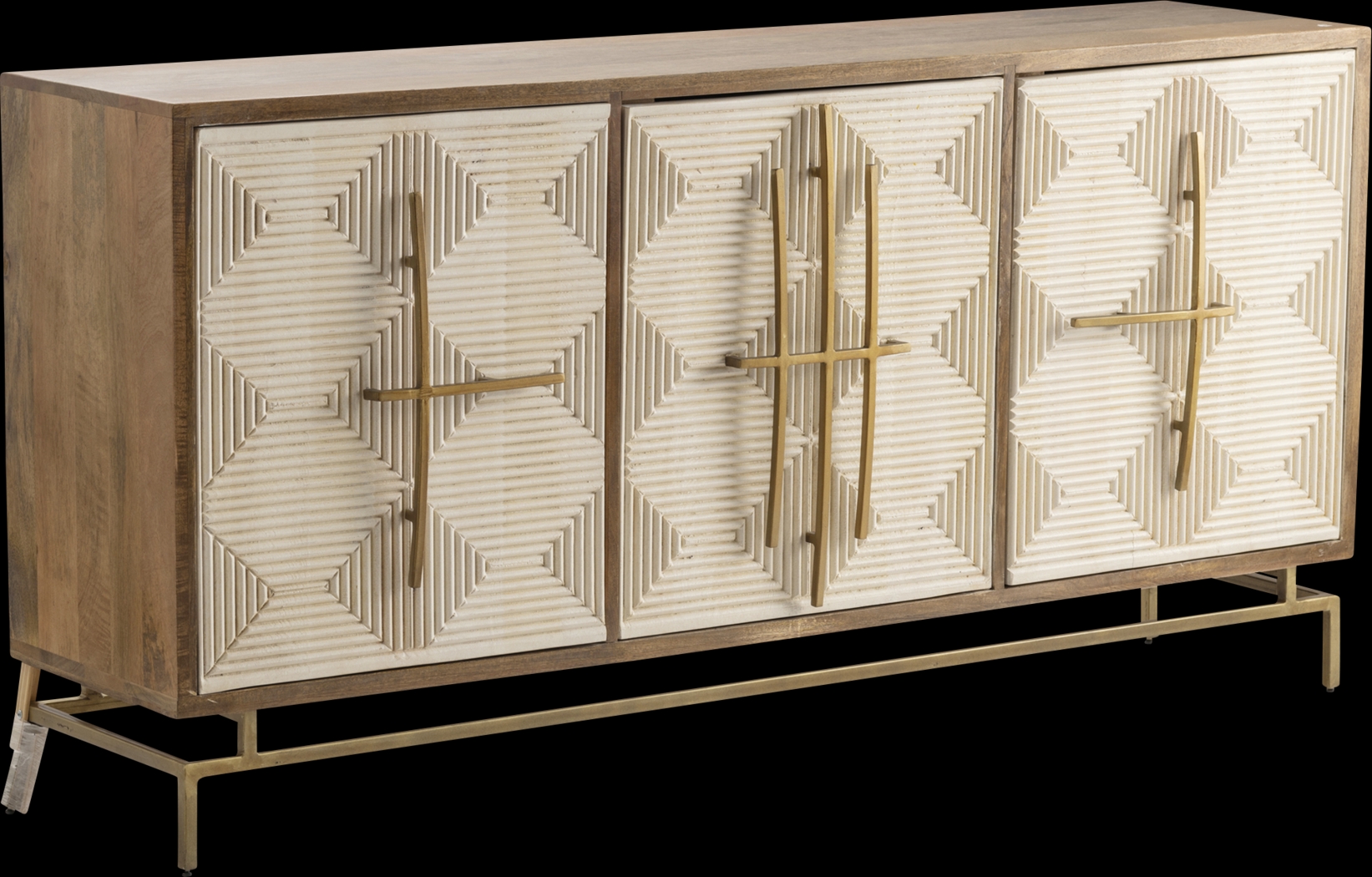 Charbray Brown Sideboard - Thumbnail - Image 1