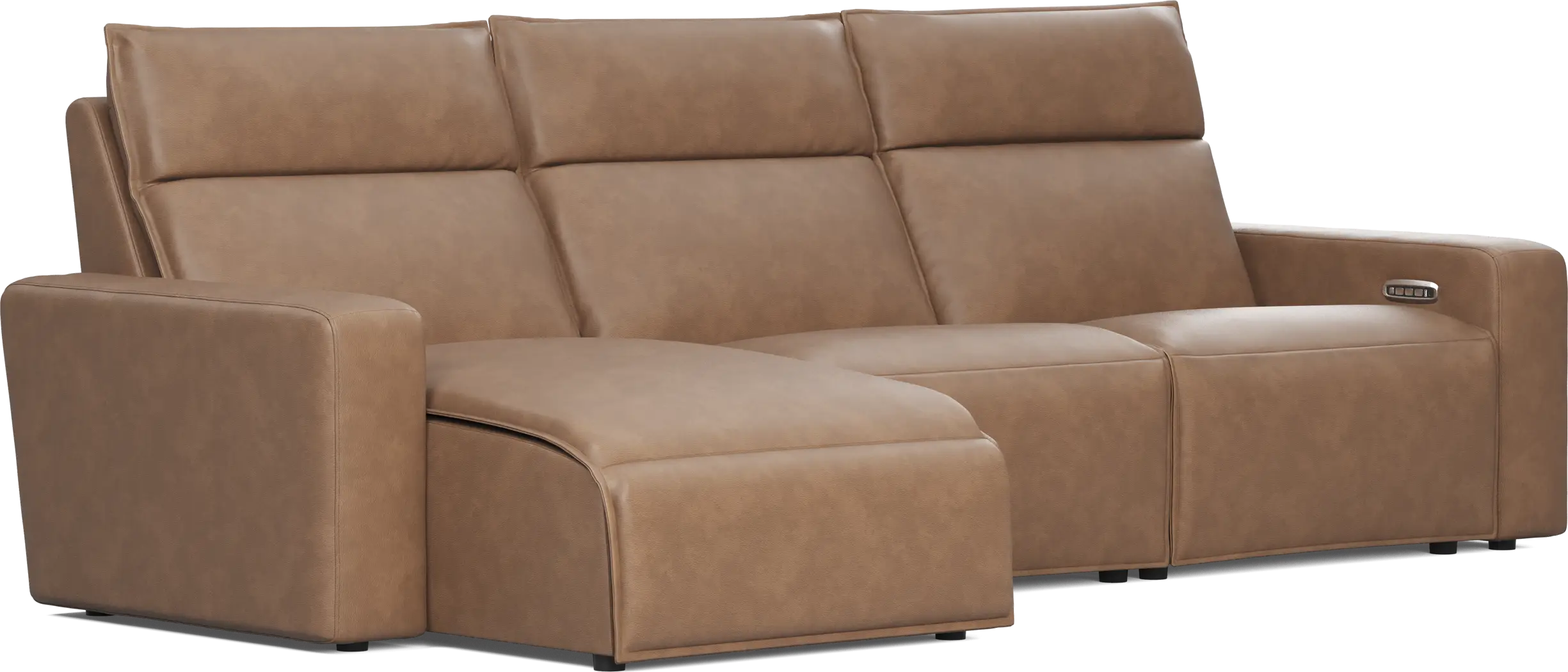 Charcoal 3 Pc Dual Power Reclining ModularTwo - Thumbnail - Image 3