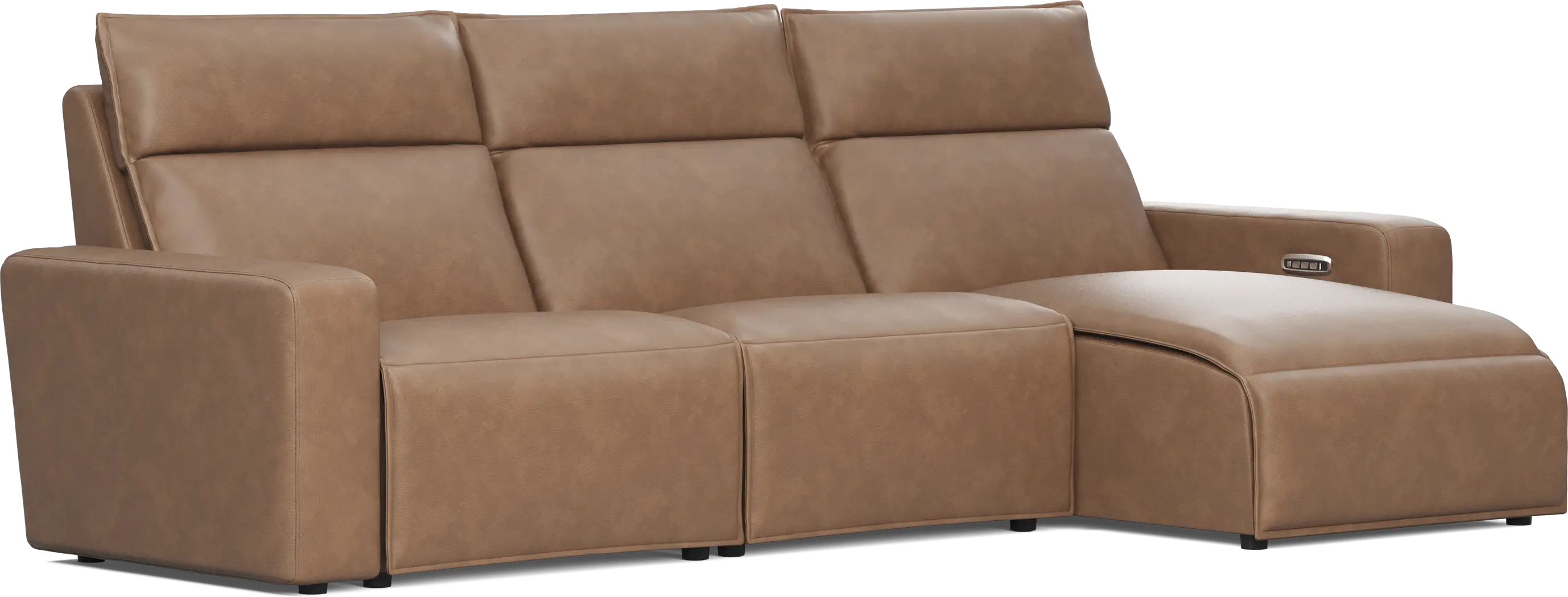 Charcoal 3 Pc Dual Power Reclining ModularTwo - Thumbnail - Image 3