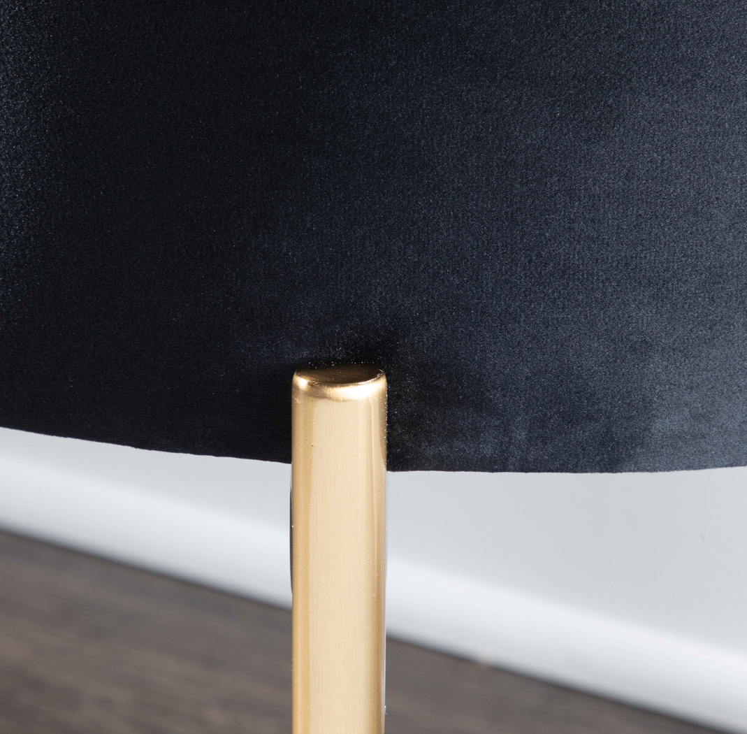 Chardan Black Storage Bench - Thumbnail - Image 9