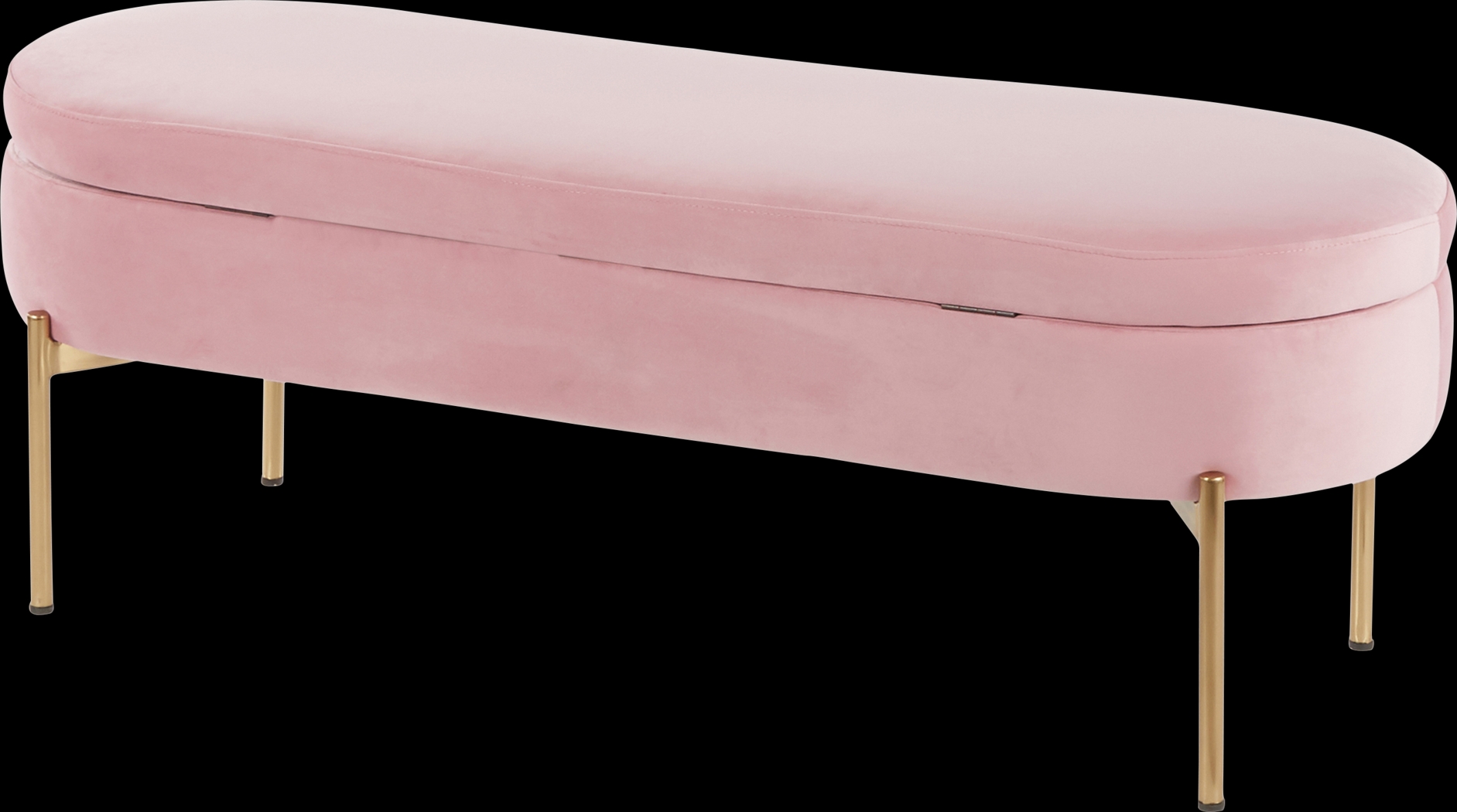 Chardan Blush Storage Bench - Thumbnail - Image 5