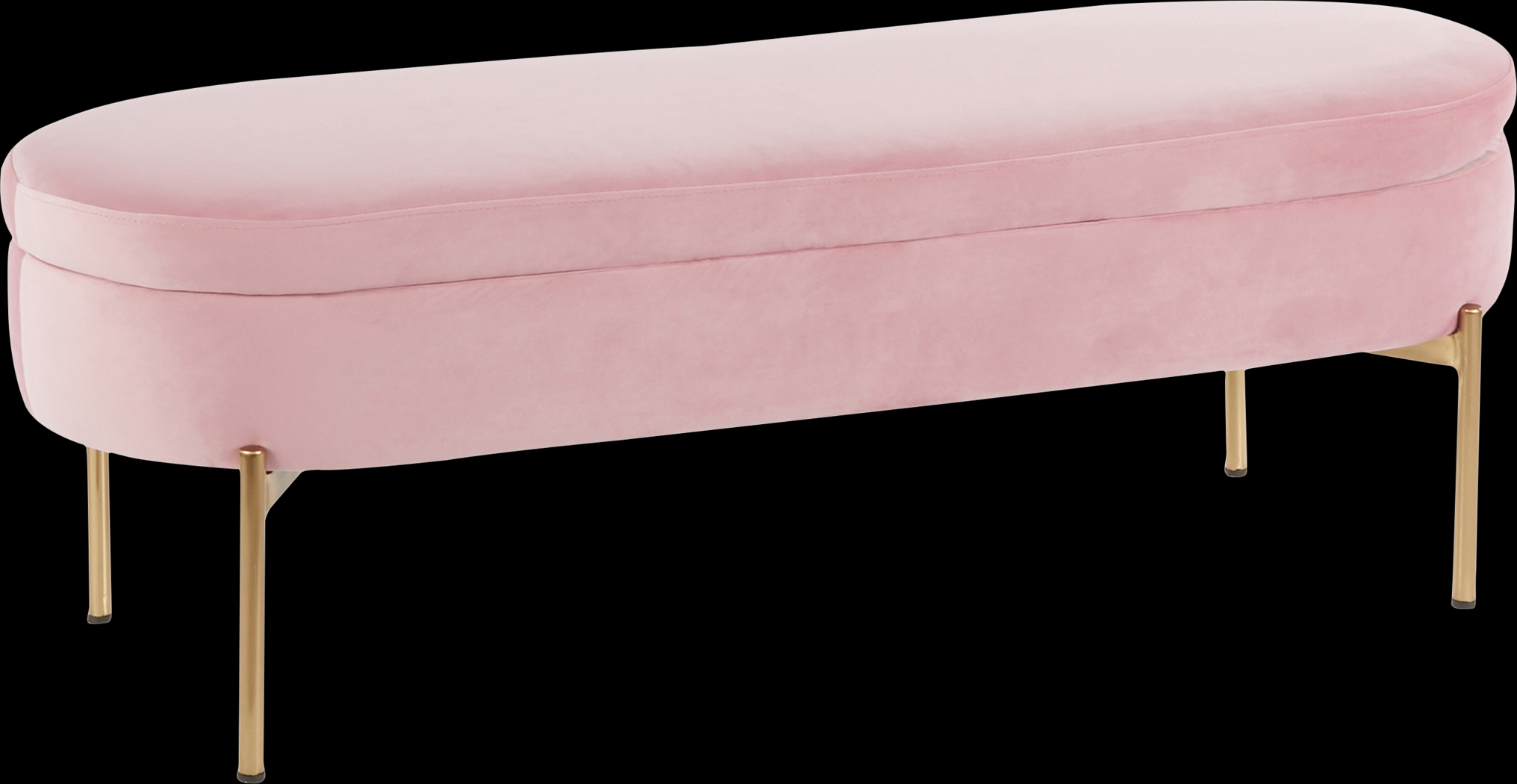 Chardan Blush Storage Bench - Thumbnail - Image 1