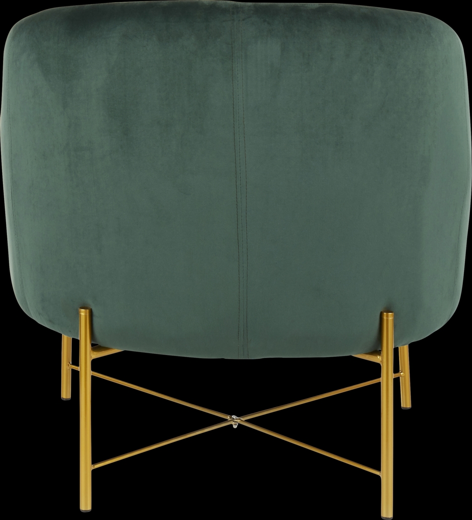 Chardan Green Accent Chair - Thumbnail - Image 4