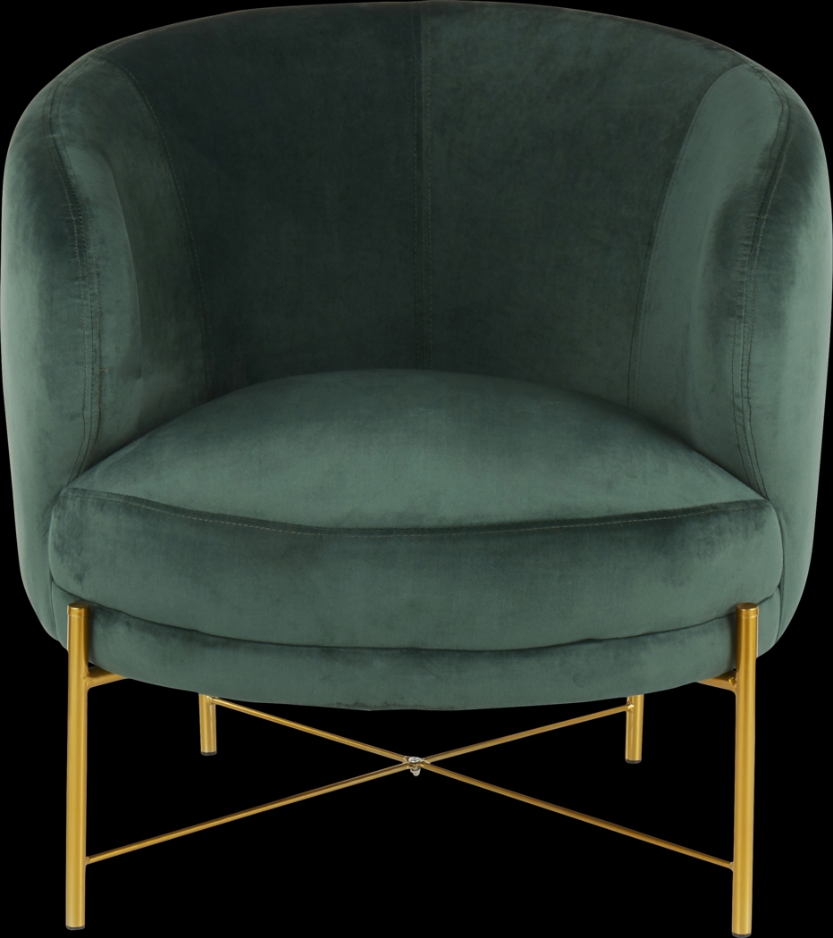 Chardan Green Accent Chair - Thumbnail - Image 5