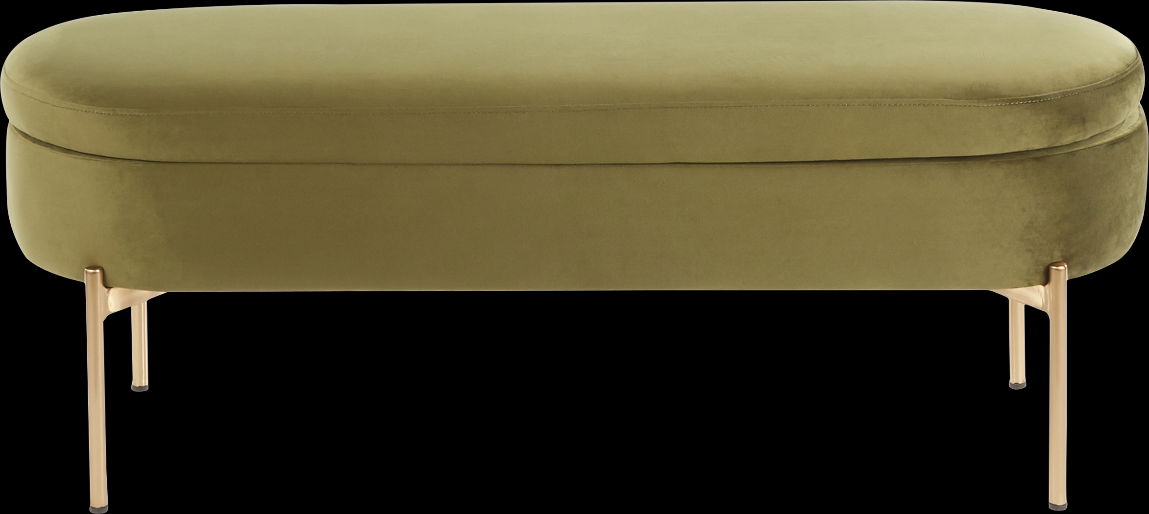 Chardan Green Storage Bench - Thumbnail - Image 3