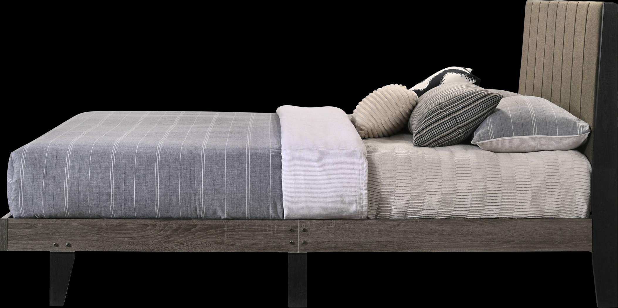 Charenton Brown Queen Bed - Thumbnail - Image 4