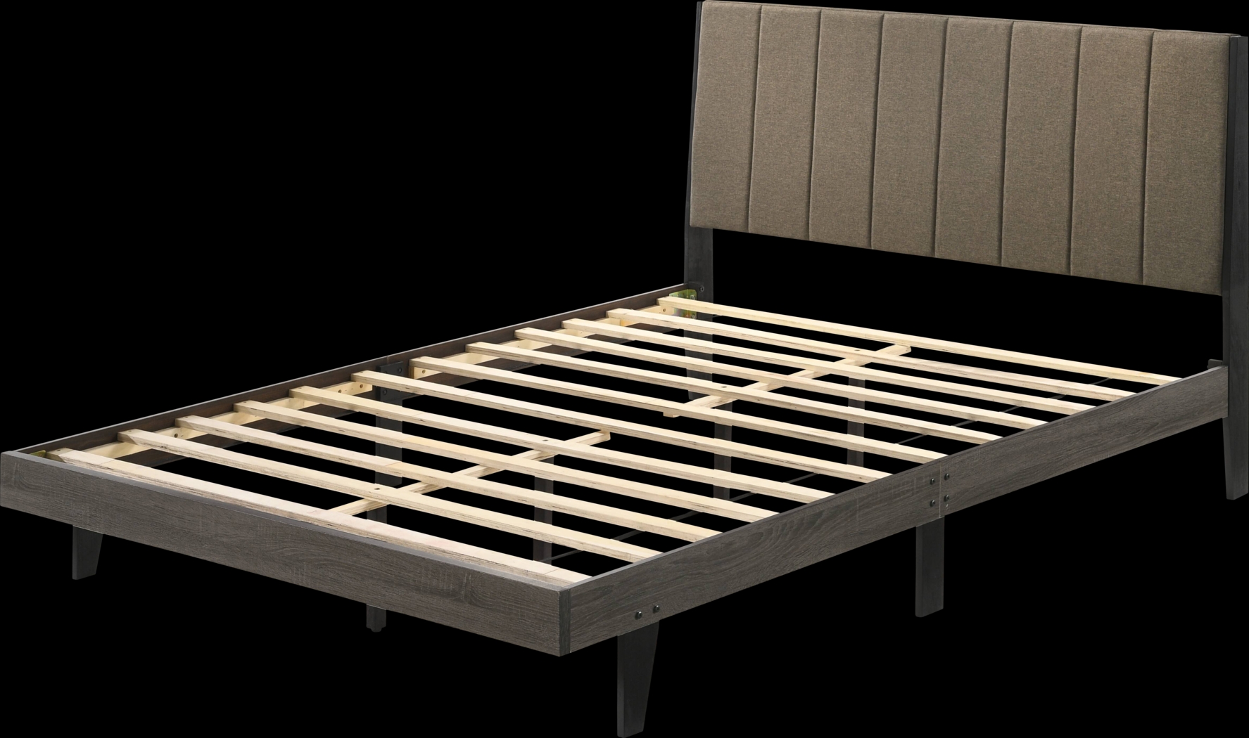 Charenton Brown Queen Bed - Thumbnail - Image 1