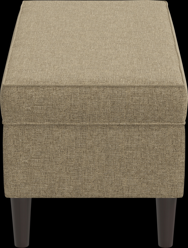 Charette Beige Storage Bench - Thumbnail - Image 3