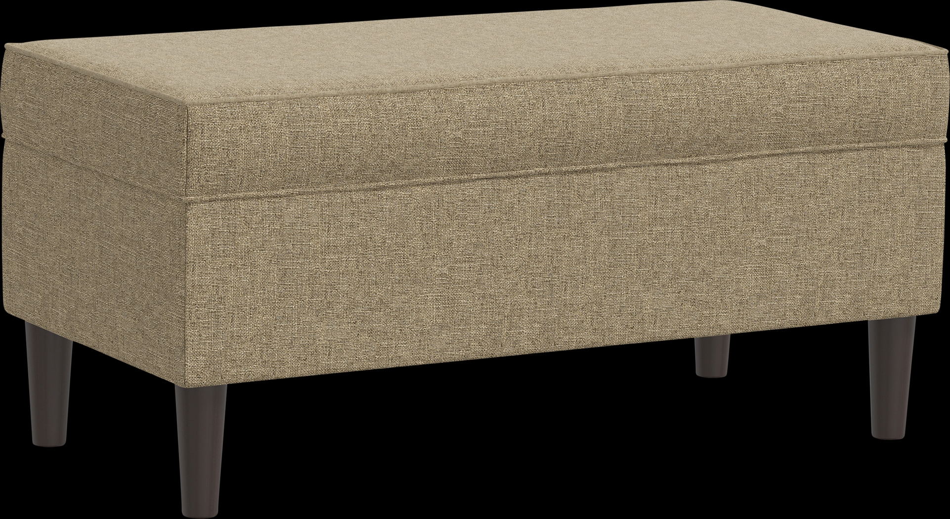 Charette Beige Storage Bench - Thumbnail - Image 1