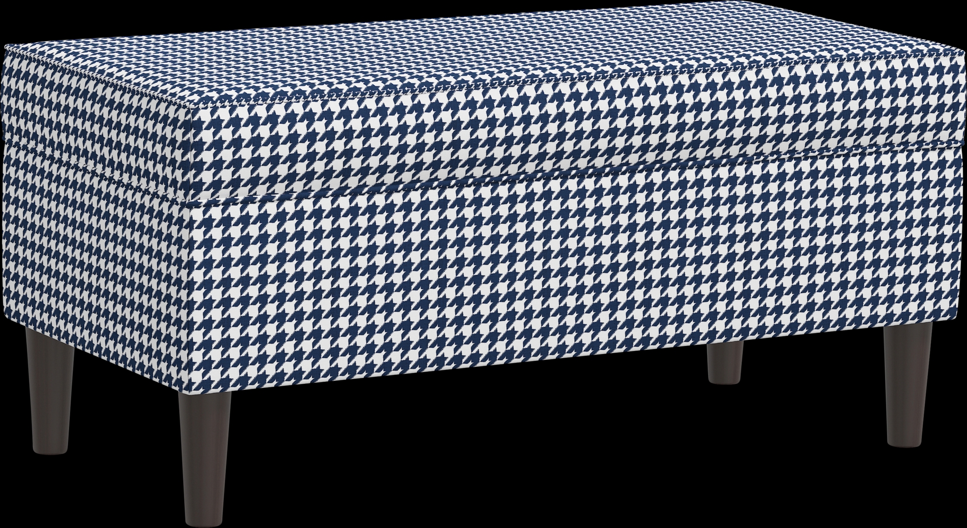 Charette Blue Storage Bench - Thumbnail - Image 1