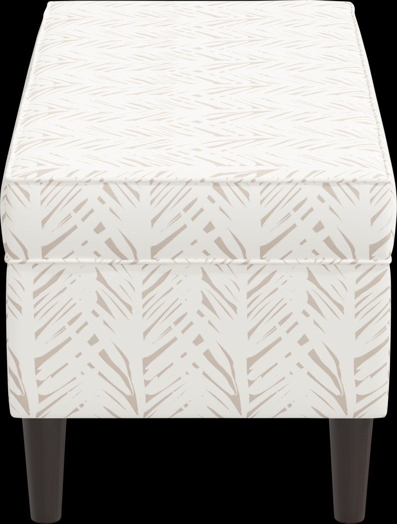 Charette Cream Storage Bench - Thumbnail - Image 3