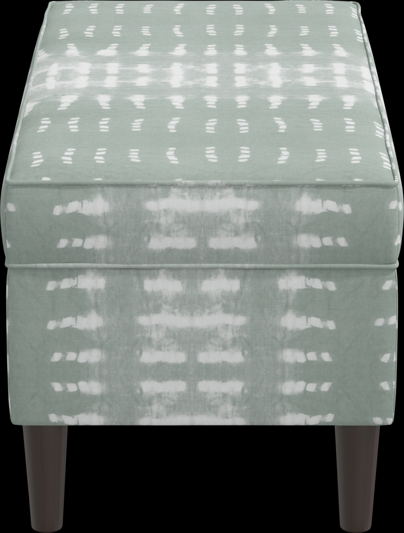 Charette Green Storage Bench - Thumbnail - Image 3