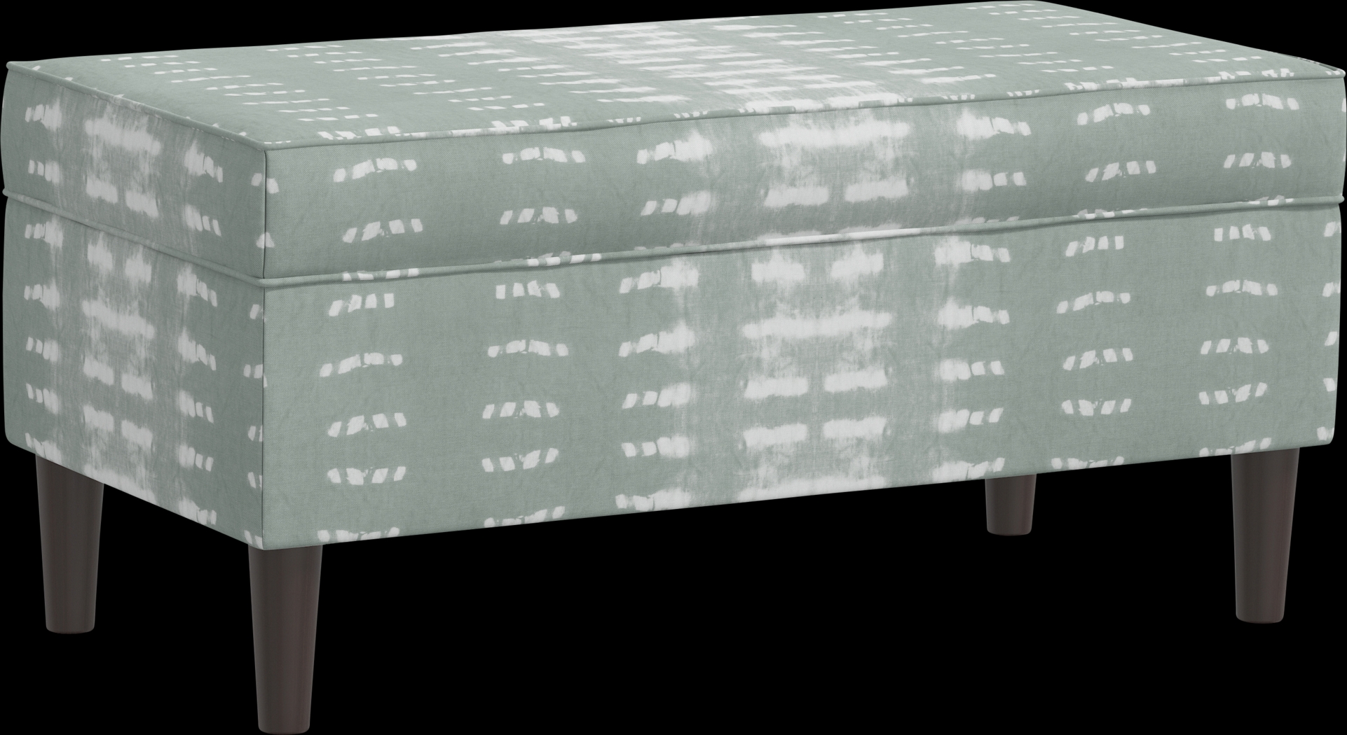Charette Green Storage Bench - Thumbnail - Image 1