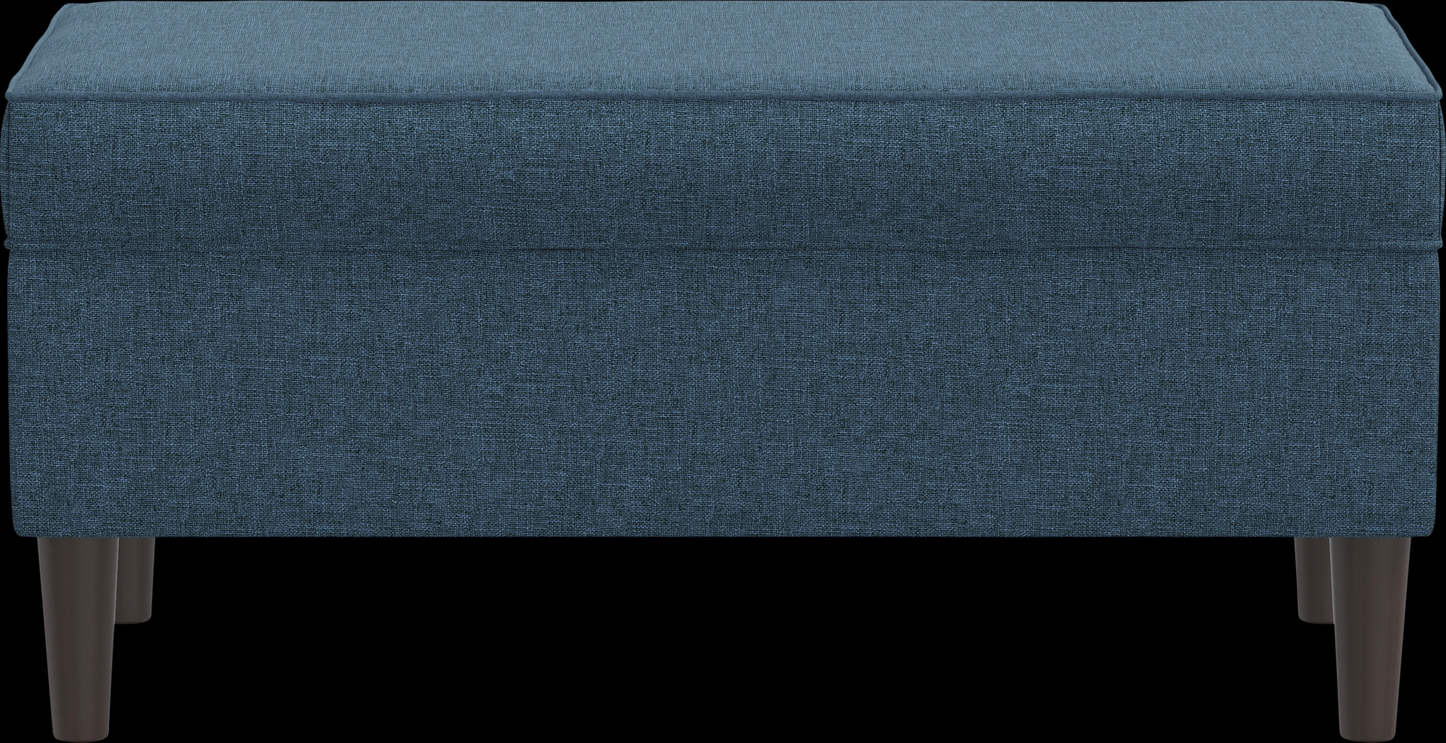 Charette Navy Blue Storage Bench - Thumbnail - Image 2
