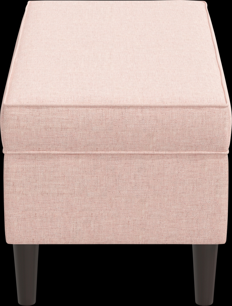 Charette Pink Storage Bench - Thumbnail - Image 3
