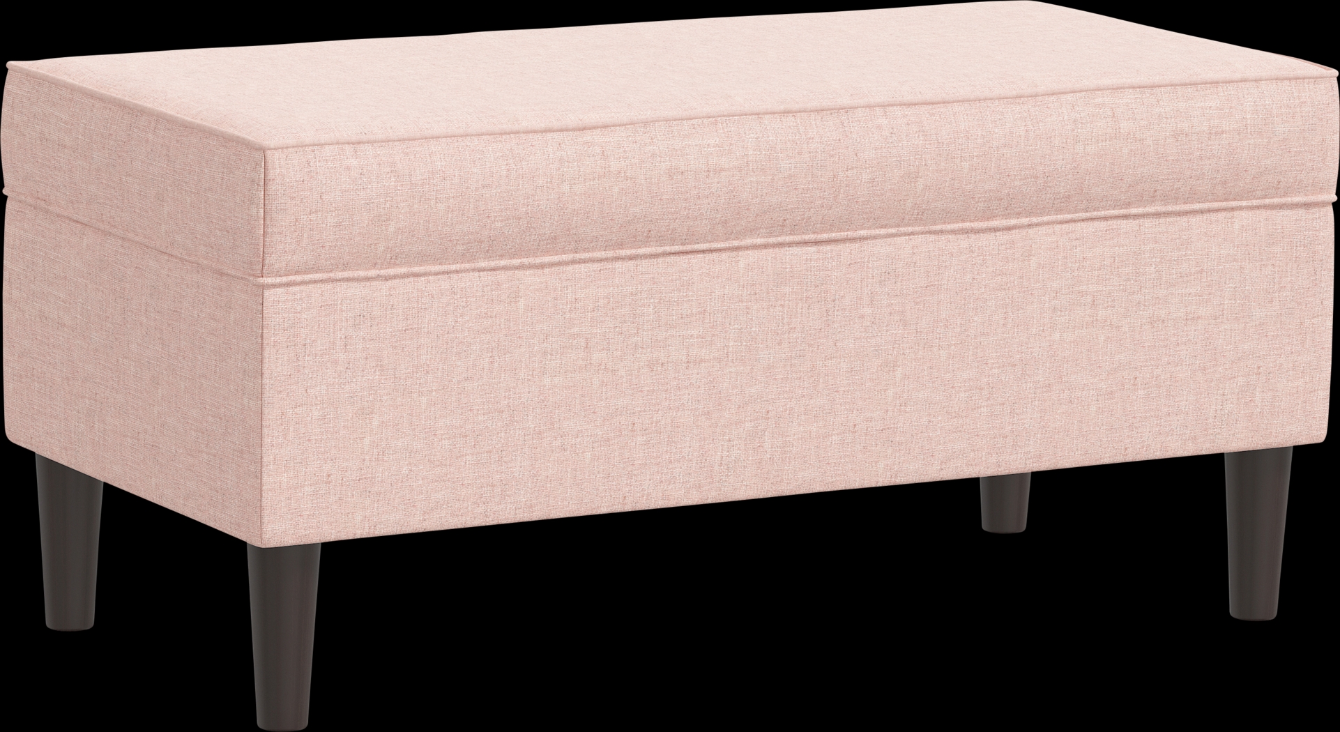 Charette Pink Storage Bench - Thumbnail - Image 1