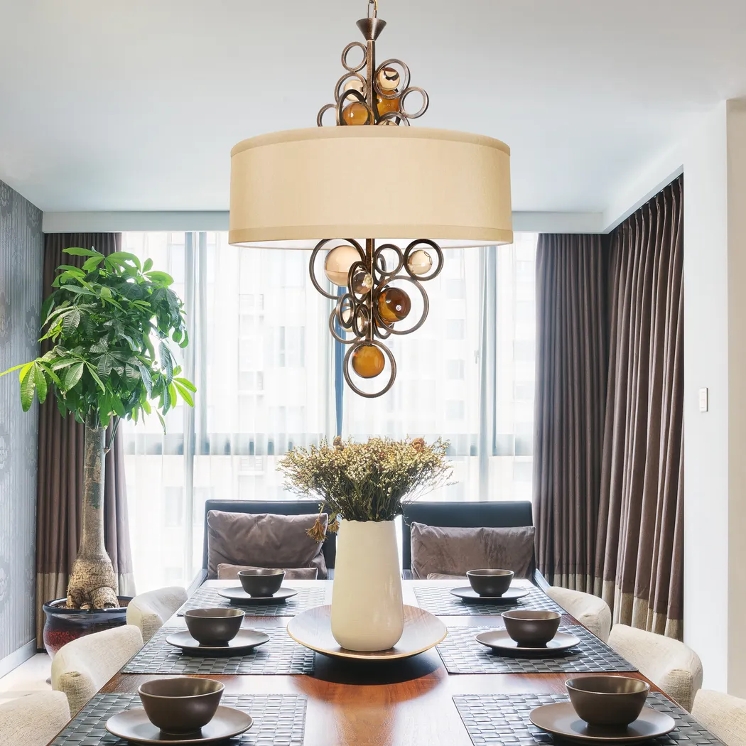 Charington Bronze Chandelier - Thumbnail - Image 2