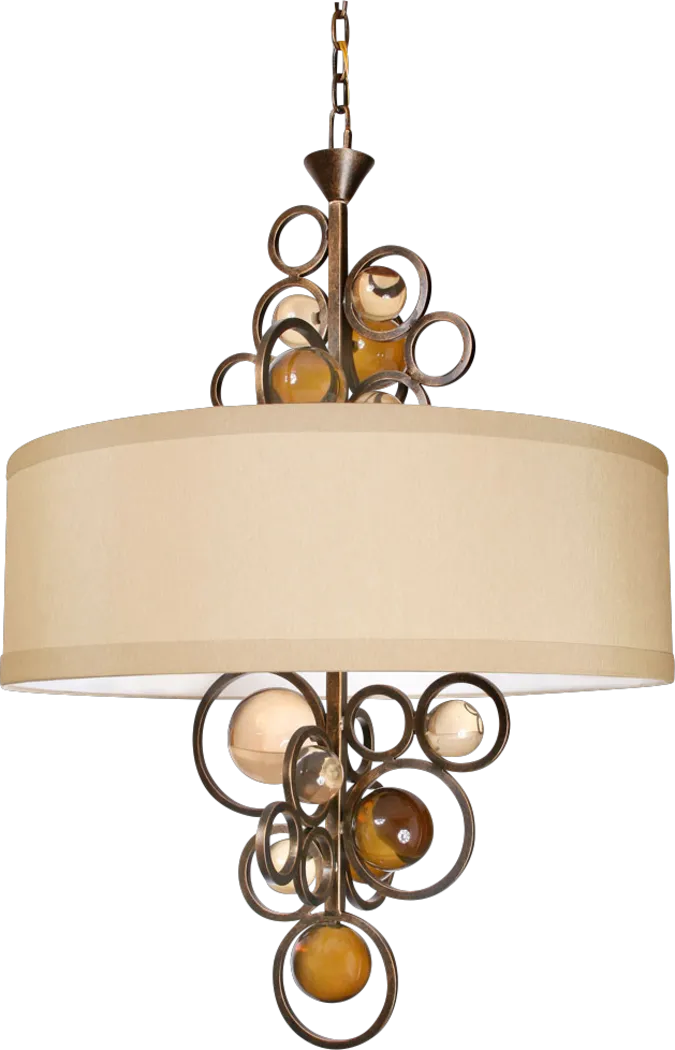 Charington Bronze Chandelier - Thumbnail - Image 1