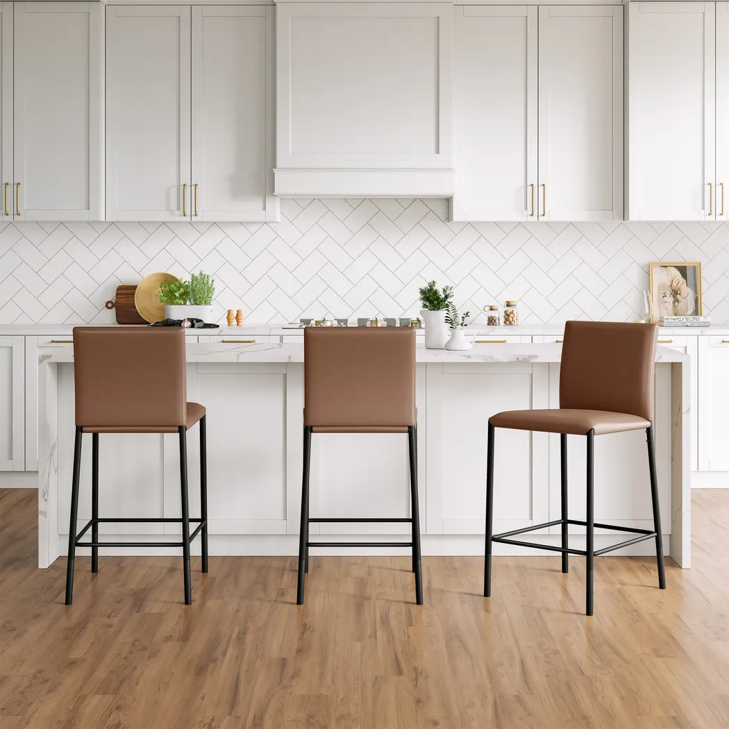 Charis Black Adjustable Stool - Thumbnail - Image 3